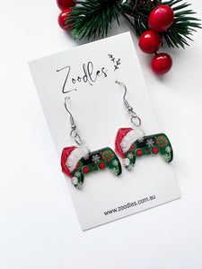 Zoodles Acrylic Hook Dangles - Christmas Gamer