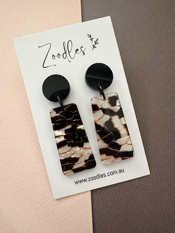 Zoodles Acrylic Dangles - Drops