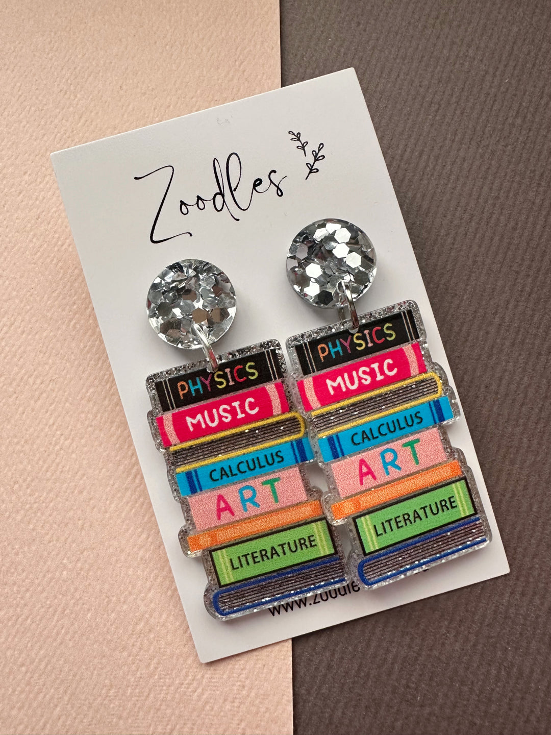 Zoodles Acrylic Dangles - Educator Books