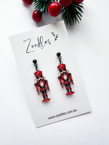 Zoodles Acrylic Dangles - Red Nutcrackers