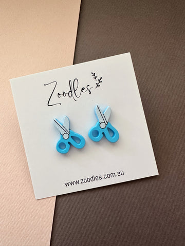 Zoodles Studs - Scissors