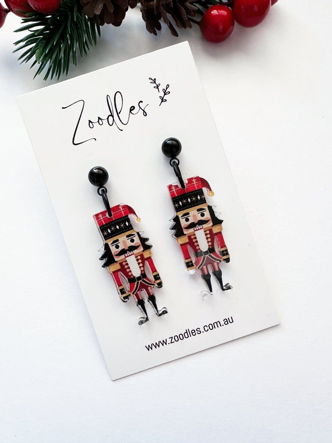 Zoodles Acrylic Dangles - Nutcrackers