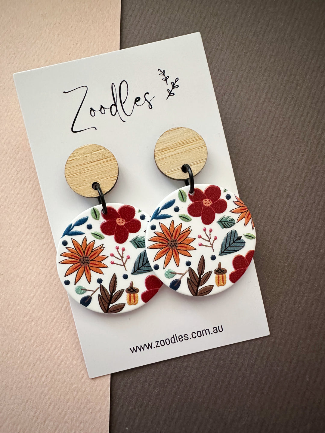 Zoodles Dangles - Earthy Flowers