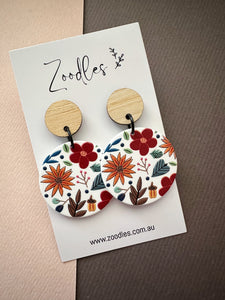 Zoodles Dangles - Earthy Flowers