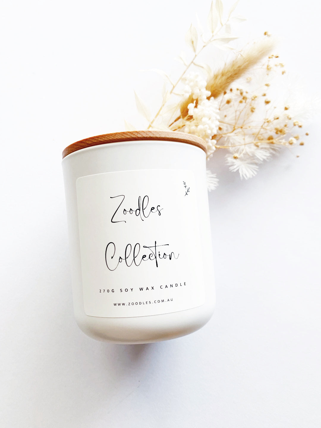 Zoodles Soy Candle - Vanilla Bliss