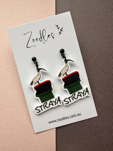 Zoodles Acrylic Dangles - Straya Bin Chicken