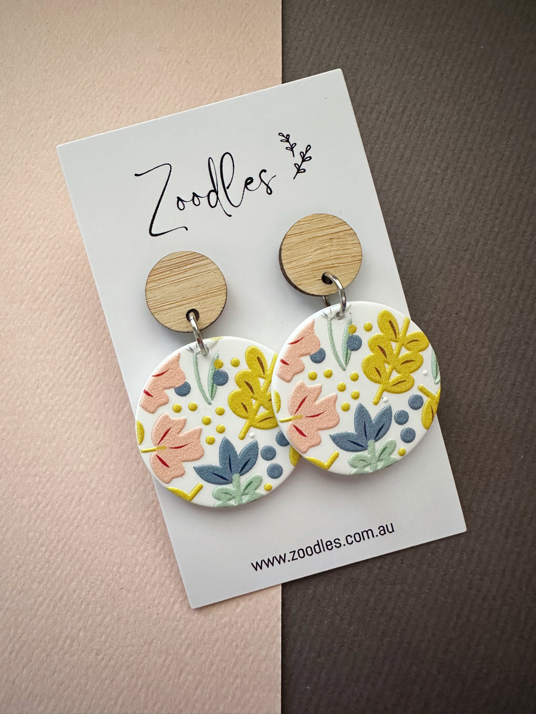 Zoodles Dangles - Pastel Flowers