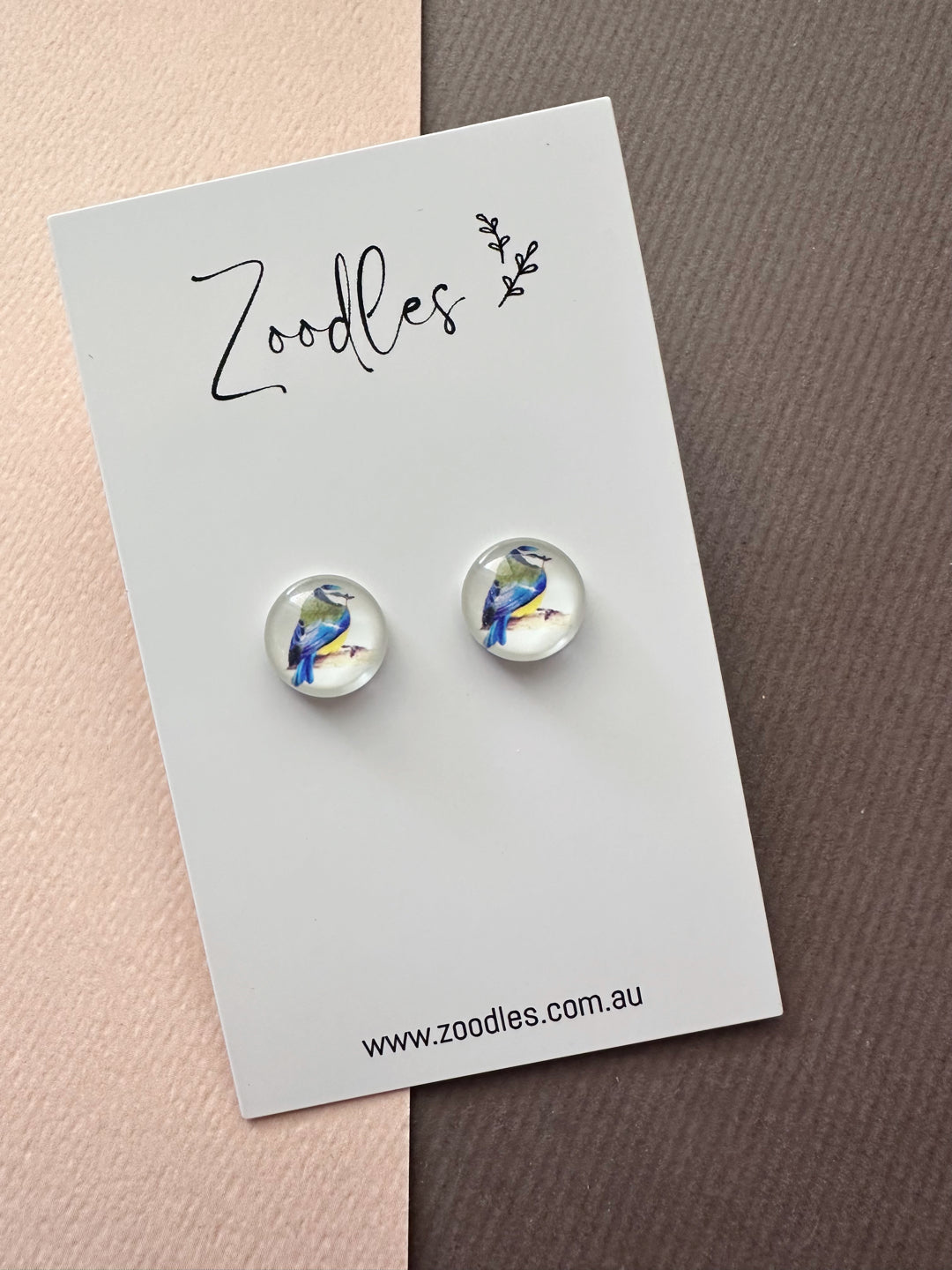 Zoodles Glass Studs