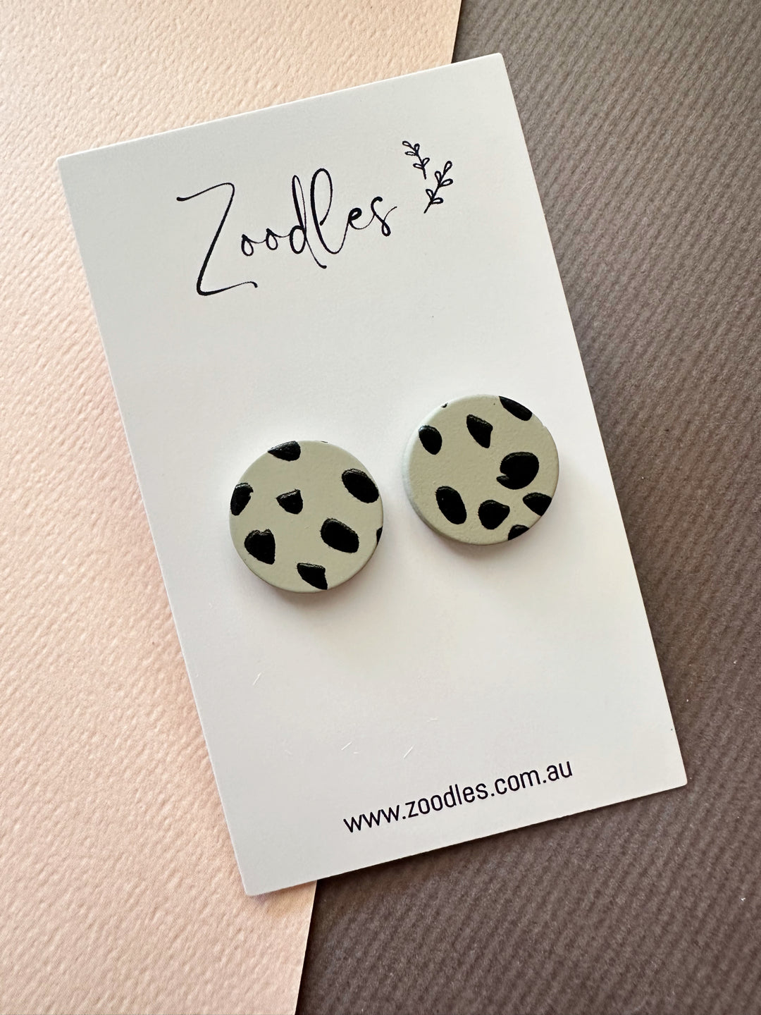 Zoodles Statement Studs -  Stone & Spot