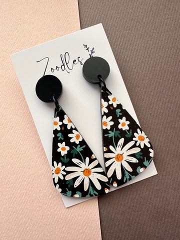 Zoodles Wooden Dangles - Daisies