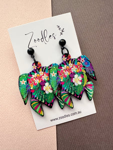 Zoodles Acrylic Dangles - Turtles