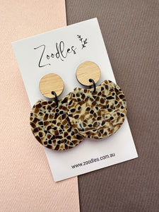 Zoodles Acrylic Dangles - Animal Print