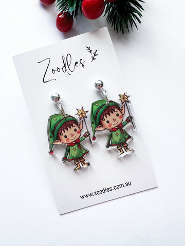 Zoodles Acrylic Dangles - Fairy Elves