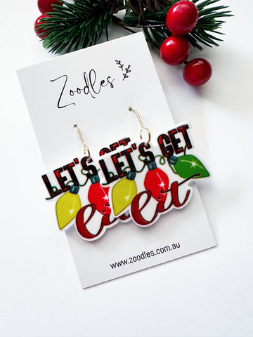 Zoodles Acrylic Hook Dangles - Let’s get lit