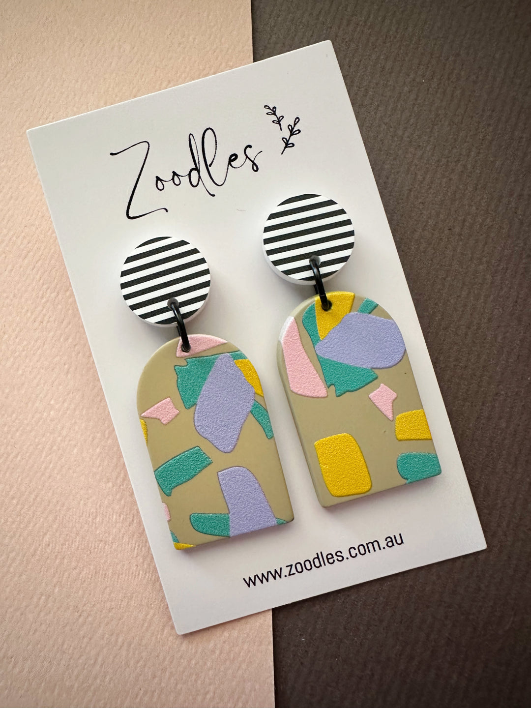Zoodles Dangles - Aztec & Stripe