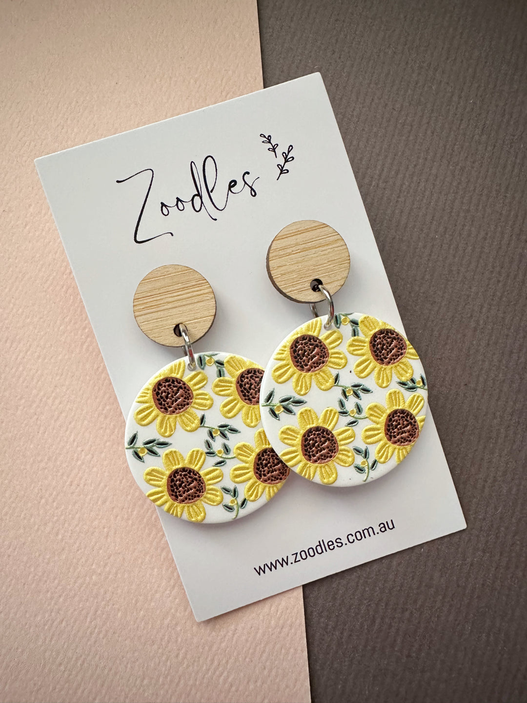 Zoodles Dangles - Sunflowers