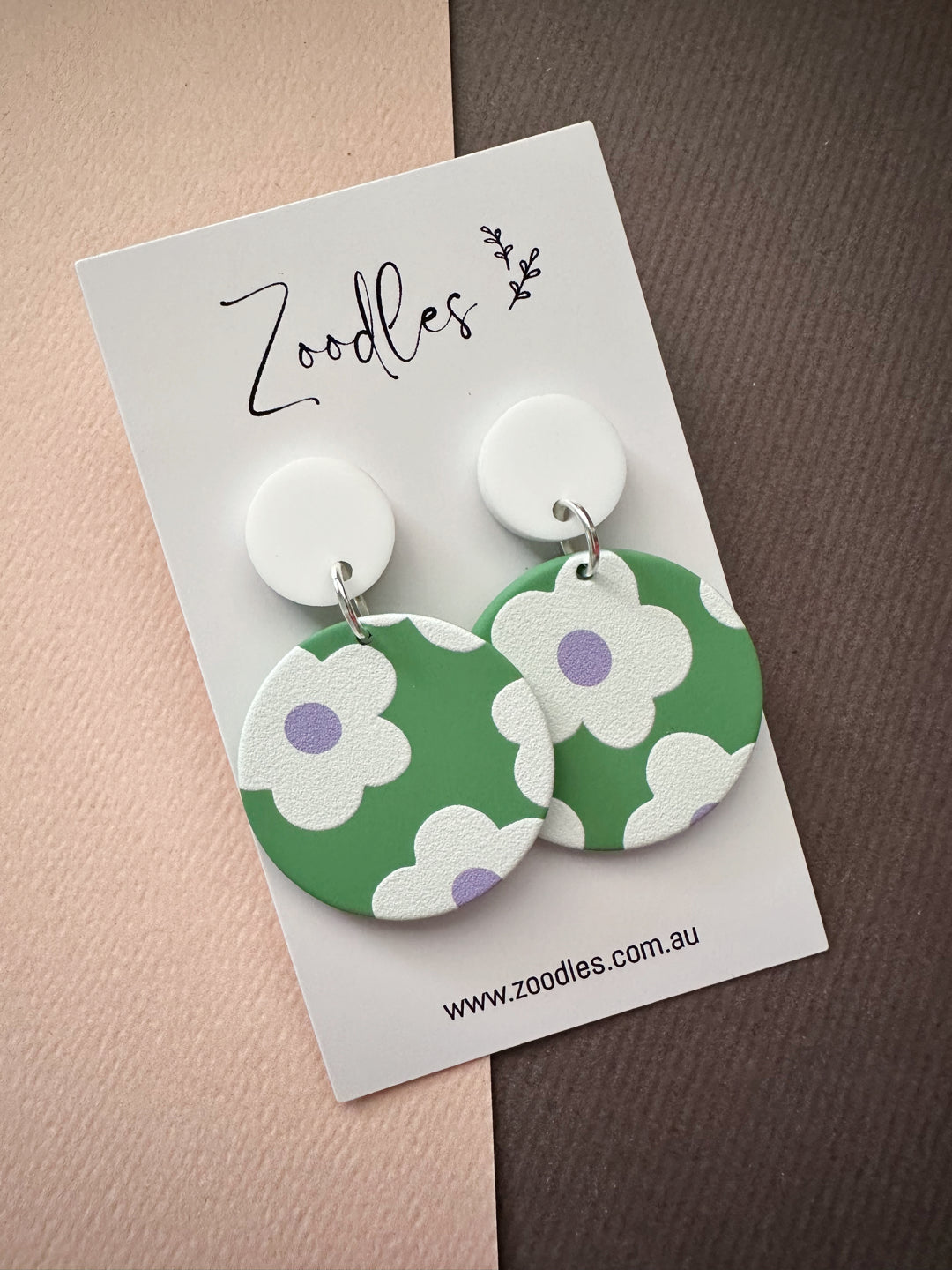 Zoodles Dangles - White Flowers