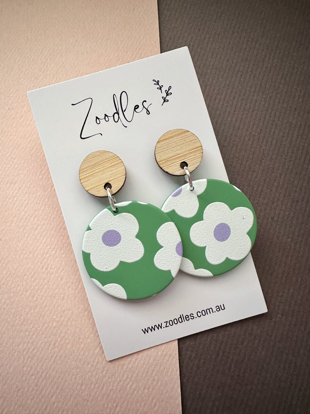 Zoodles Dangles - White Flowers