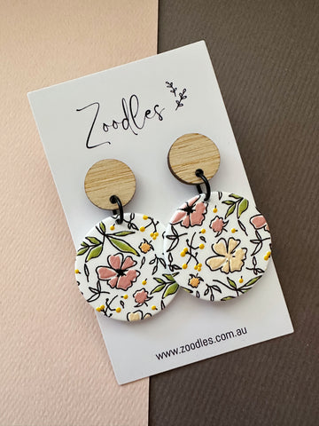 Zoodles Dangles - Pastel Flowers