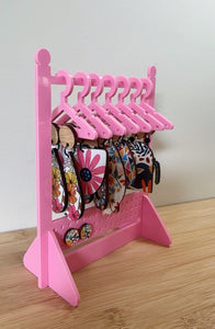 Acrylic Earring Wardrobes - Pink