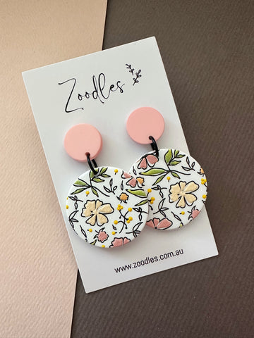 Zoodles Dangles - Pastel Flowers