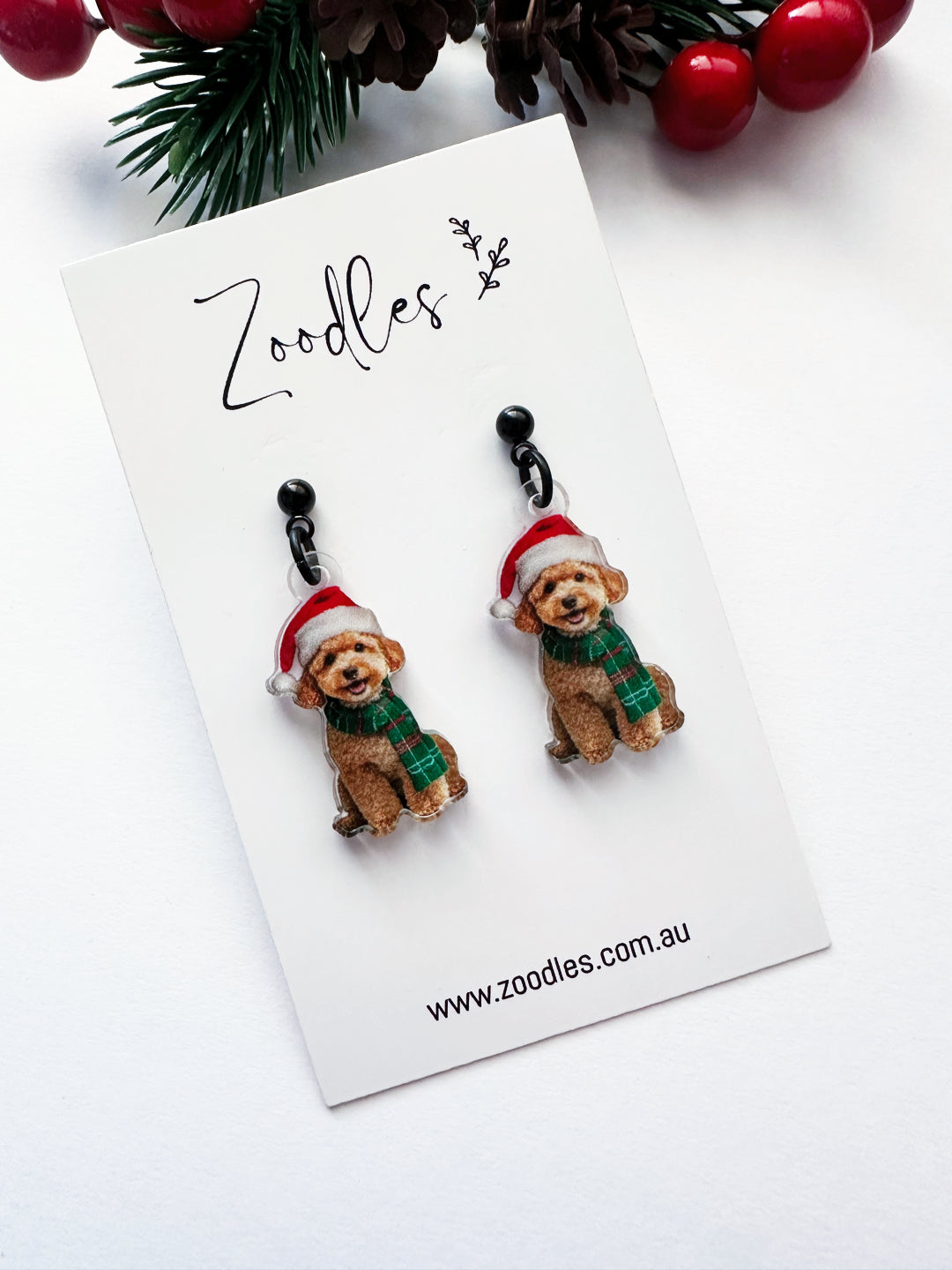 Zoodles Acrylic Small Dangles - Cavoodles
