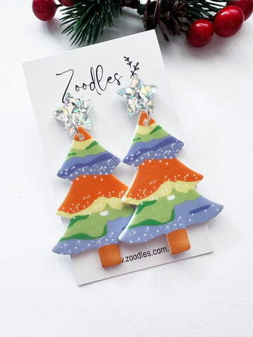 Zoodles Acrylic Dangles - Layer Christmas Tree