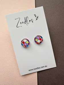 Zoodles Glass Studs