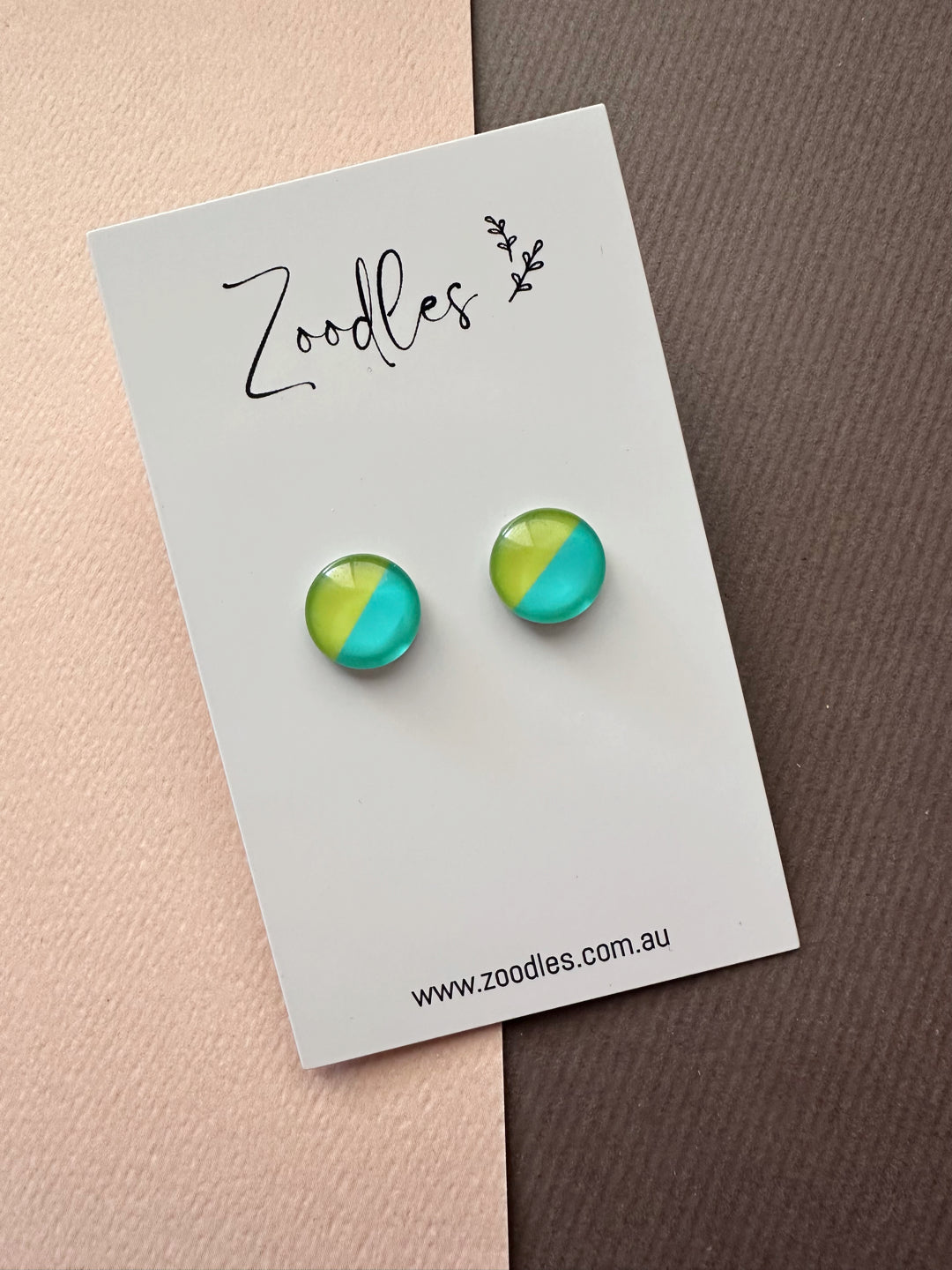 Zoodles Glass Studs