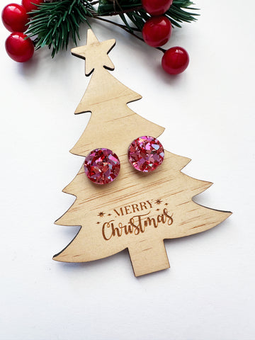 Zoodles Kaleidoscope Studs on Timber Tree Board