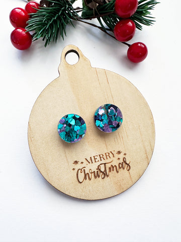 Zoodles Acrylic Studs on Timber Bauble Board