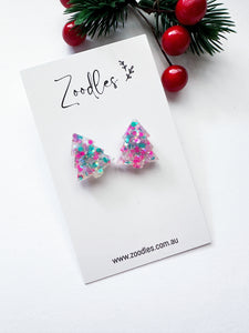 Zoodles Resin Studs - Christmas Tree