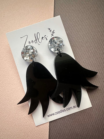 Zoodles Acrylic Statement Dangles